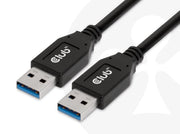 CLUB3D CAC-1409 USB-kablar USB 3.2 Gen 2 (3.1 Gen 2) 0,5 m USB A 10 Gbit/s 15 W Svart