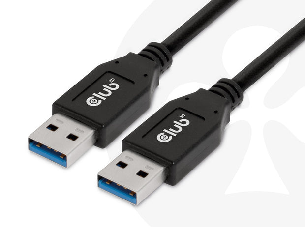 CLUB3D CAC-1409 USB-kablar USB 3.2 Gen 2 (3.1 Gen 2) 0,5 m USB A 10 Gbit/s 15 W Svart