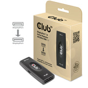 CLUB3D CAC-1007 kabelomvandlare (hane/hona) DisplayPort Svart