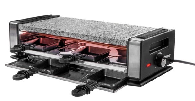 Unold 48760 raclettegrill 8 personer 1200 W Svart