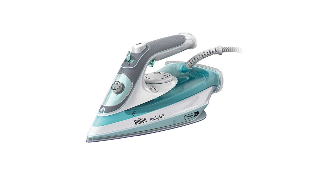 Braun TexStyle 3 SI 5017 GR Ångstrykjärn Keramisk stryksula 2700 W Grå