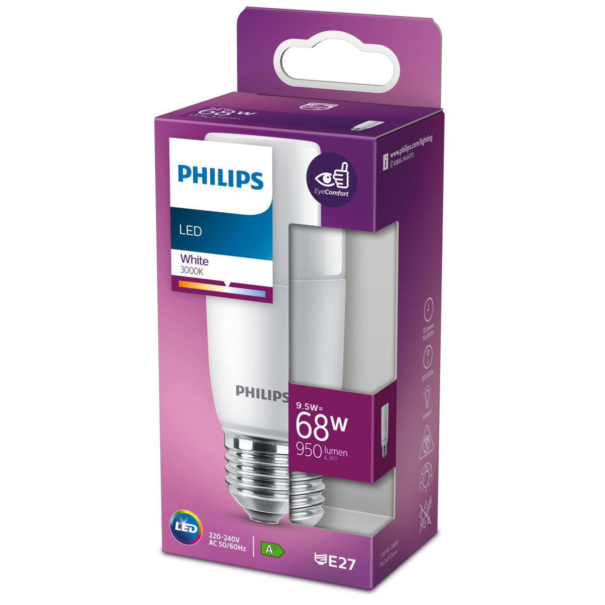 Philips Ljuskälla 68 W stav E27