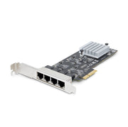 StarTech.com Nätverkskort med 4 portar och 2,5 Gbps NBASE-T PCIe - 4x1G