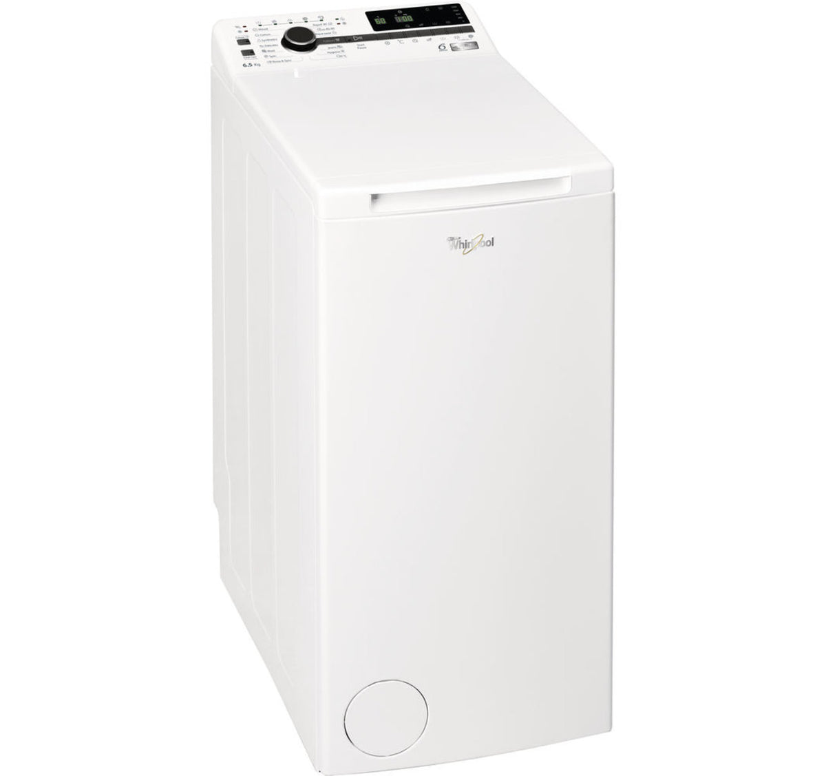 Whirlpool TDLRB 65242BS EU/N tvättmaskin Toppmatad 6,5 kg 1151 RPM Vit