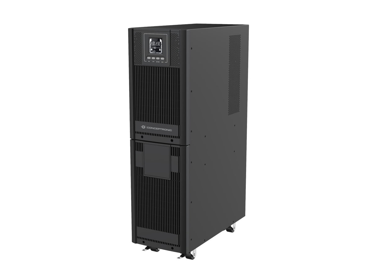 Conceptronic ZEUS52E6K strömskydd (UPS) Dubbelkonvertering (Online) 6 kVA 5400 W