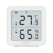 LogiLink SC0116 hygrometer och psykrometer inomhus Elektronisk hygrometer Vit