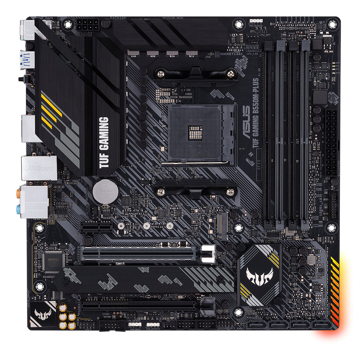 ASUS TUF GAMING B550M PLUS AMD B550 Uttag AM4 micro ATX