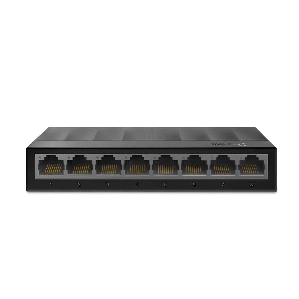 TP-Link LS1008G Ohanterad Gigabit Ethernet (10/100/1000) Svart