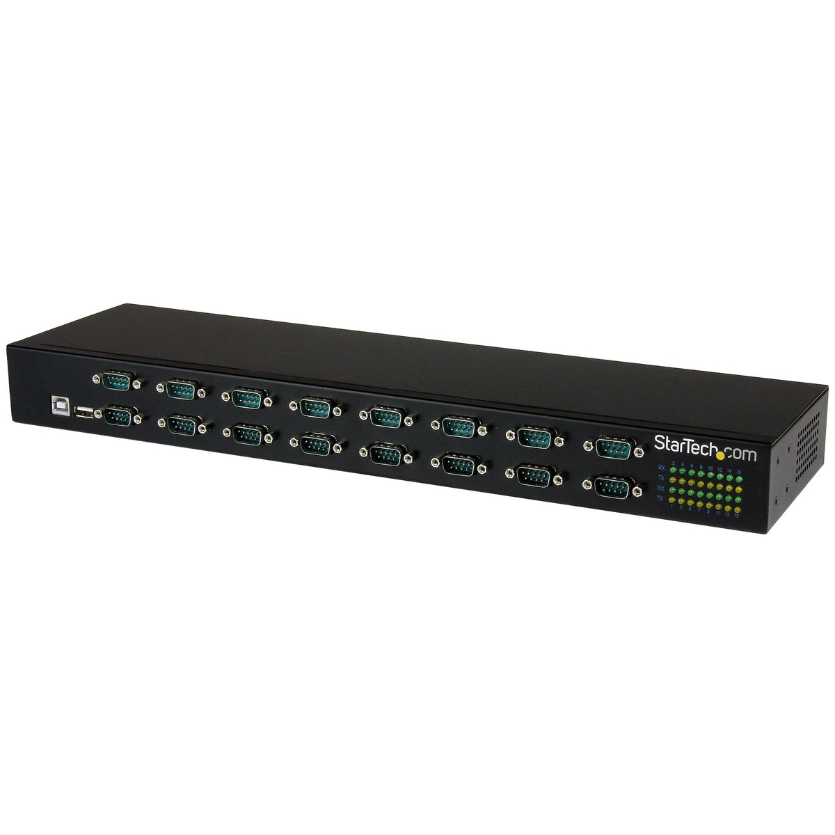 StarTech.com USB till seriell adapterhubb med 16 portar