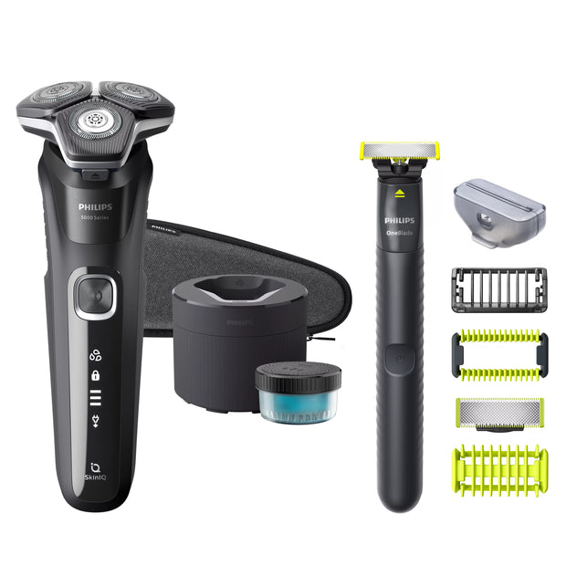 Philips SHAVER Series 5000 S5898/79 Elektrisk rakapparat för våt- och torrakning
