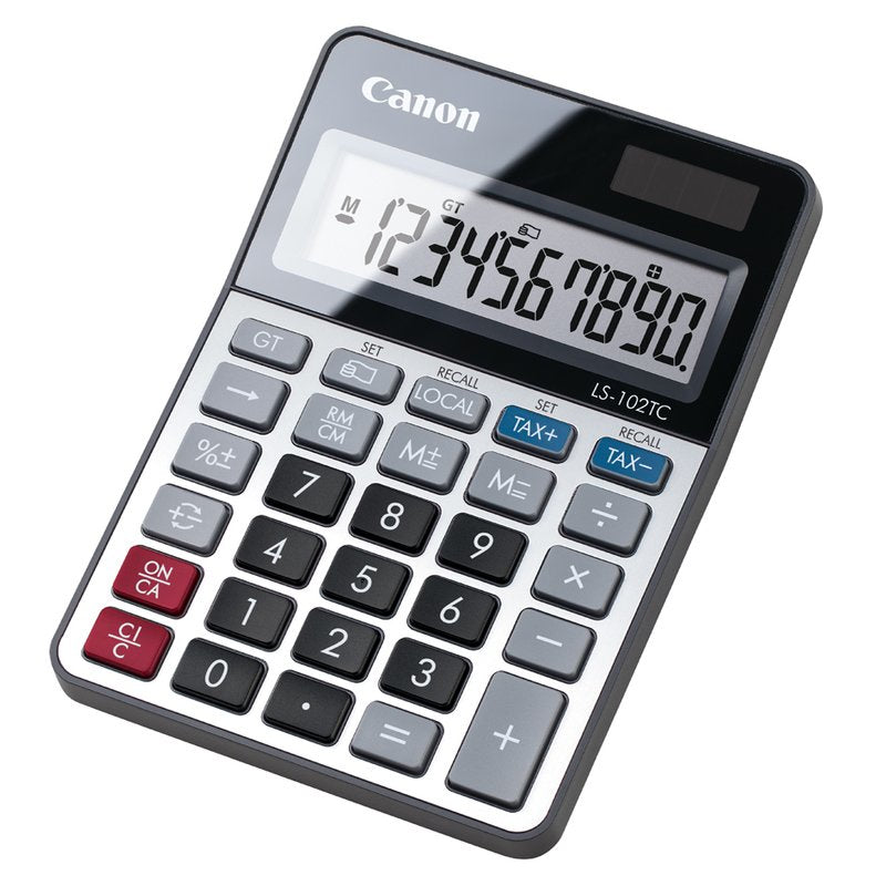 Canon LS-102 TC miniräknare Skrivbord Grundläggande Svart