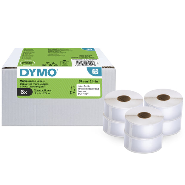 DYMO LabelWriter-originaletiketter för flera syften