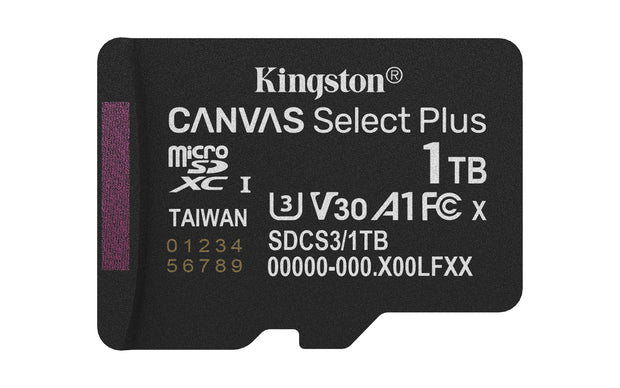 Kingston Technology Canvas Select Plus Gen3 flashminne