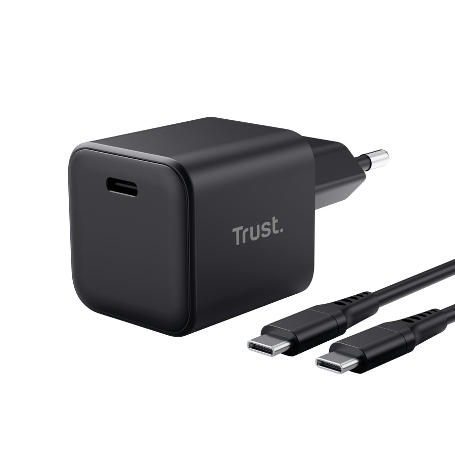 Trust 26046 mobilladdare Universal Svart AC Snabb laddning inomhus
