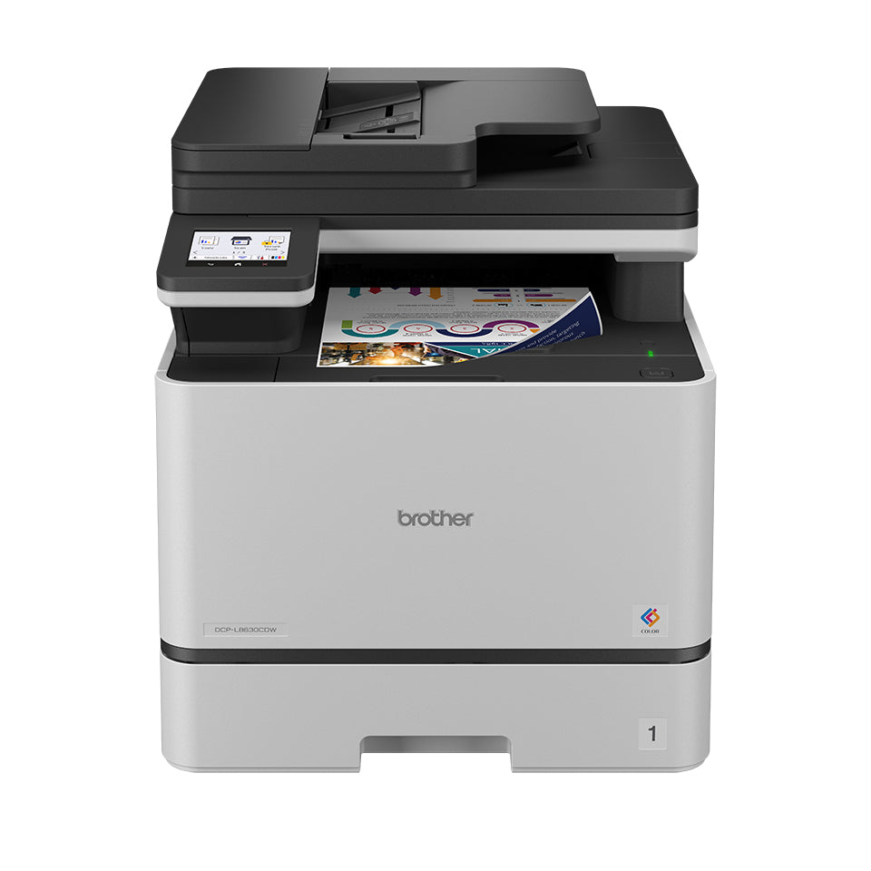 Brother DCP-L8630CDW multifunktionsskrivare laser A4 2400 x 600 DPI 31 ppm - Duplex