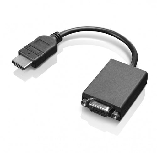 Lenovo HDMI / VGA 0,2 m Svart