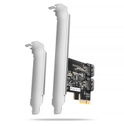 Axagon PCES-SJ2 nätverkskort/adapters Intern SATA