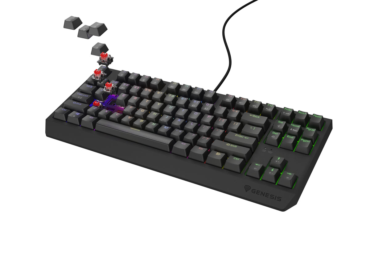 GENESIS Thor 230 TKL tangentbord Spela USB + RF Wireless +