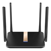 Cudy LT500D trådlös router Snabb Ethernet Dual-band (2,4 GHz / 5 GHz) 4G Svart