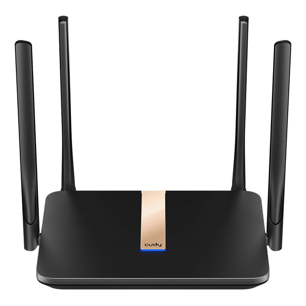 Cudy LT500D trådlös router Snabb Ethernet Dual-band (2,4 GHz / 5 GHz) 4G Svart