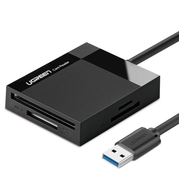 Ugreen CR125 kortläsare USB 3.1 Svart