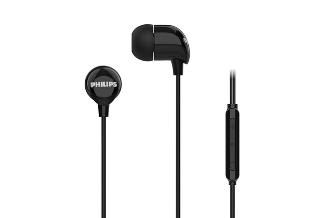 Philips TAE2146BK/00 hörlur och headset Kabel I öra Samtal/musik USB Type-C Svart