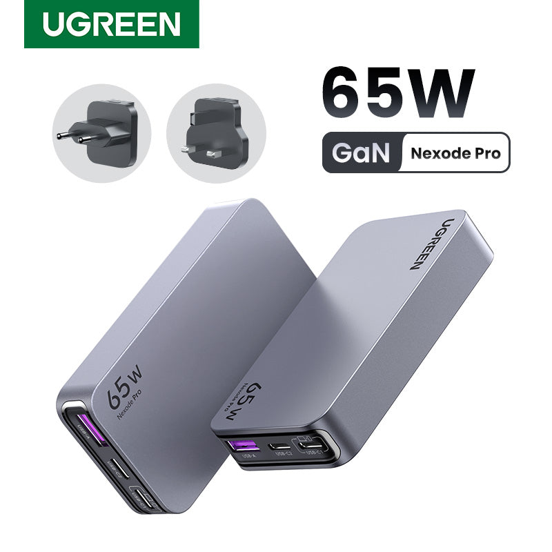 Ugreen Nexode Pro 65W GaN Travel Charger inomhus