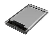 Conceptronic DANTE03T Hölje för lagringsenheter HDD- / SSD kabinett Transparent 2.5"