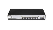 D-Link DGS-1210-10 hanterad L2 Gigabit Ethernet (10/100/1000) 1U Svart