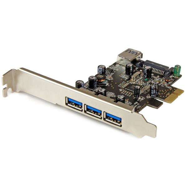 StarTech.com PCI Express USB 3.0-kort med 4 portar
