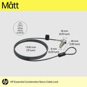 HP Essential Nano Kombinationskabellås