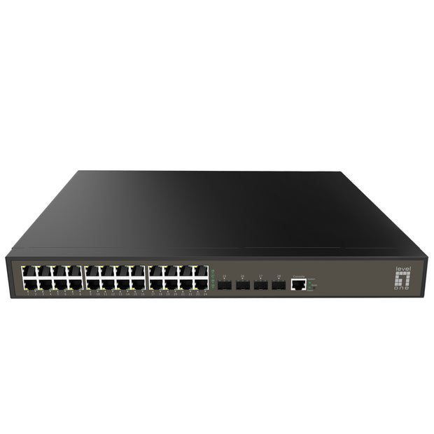 LevelOne GEL-2871 nätverksswitchar hanterad L2+ Gigabit Ethernet (10/100/1000) 1U