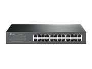 TP-Link TL-SG1024DE hanterad L2 Gigabit Ethernet (10/100/1000) 1U Svart