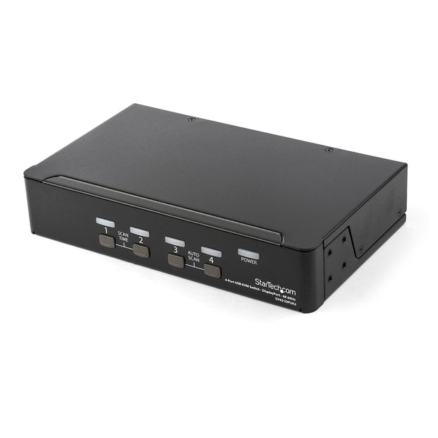 StarTech.com 4-ports DisplayPort KVM-switch med 4K