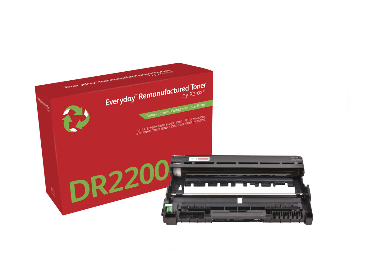 Xerox Everyday Mono Drum Remanufactured by compatible with Brother DR2200