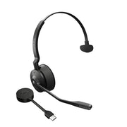 Jabra Engage 55 Headset Trådlös Huvudband Kontor/callcenter Svart
