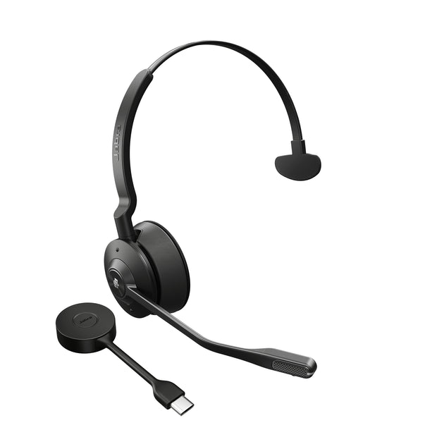 Jabra Engage 55 Headset Trådlös Huvudband Kontor/callcenter Svart