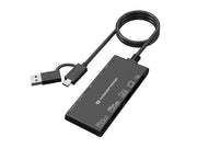 Conceptronic BIAN10B kortläsare USB 3.2 Gen 1 (3.1 Gen 1) Type-A/Type-C Svart