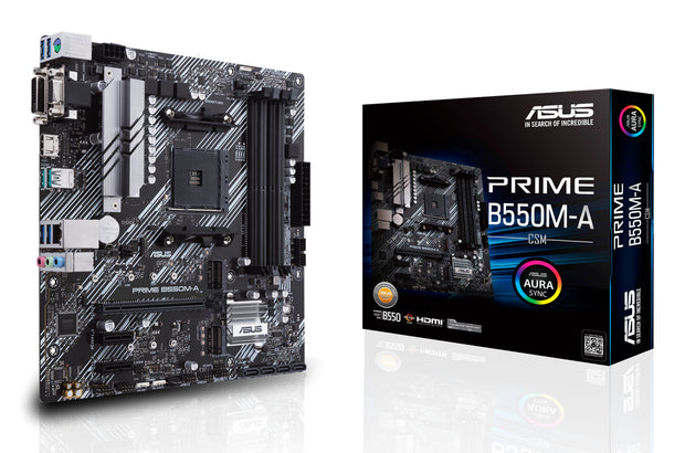ASUS Prime B550M-A/CSM AMD B550 Uttag AM4 micro ATX