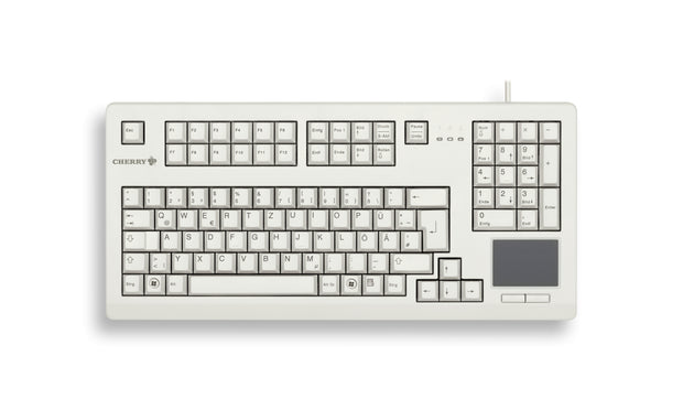 CHERRY TouchBoard G80-1190 tangentbord Universal USB QWERTZ tyska Grå
