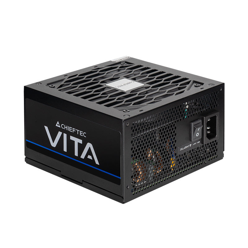 Chieftec Vita BPX-650-S strömförsörjningsenheter 650 W 24-pin ATX Svart
