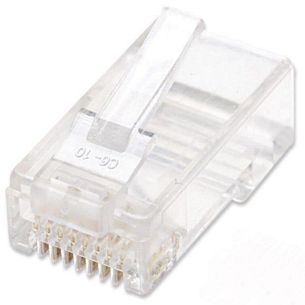 Intellinet 502344 kabelkontakter RJ-45 Transparent