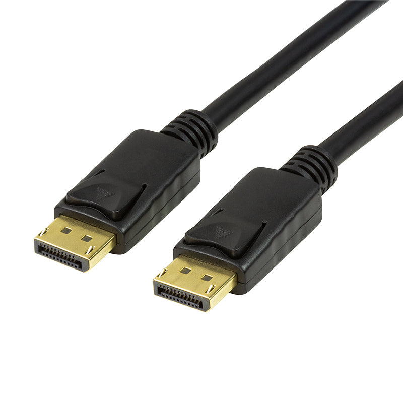 LogiLink CV0121 DisplayPort-kabel 3 m Svart
