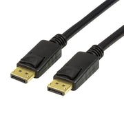 LogiLink CV0121 DisplayPort-kabel 3 m Svart