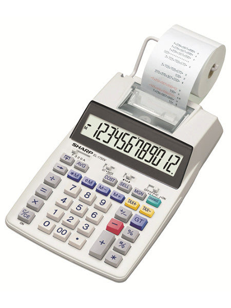 Sharp EL-1750V miniräknare