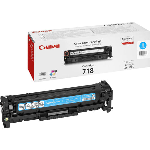 Canon CRG-718 C Tonerkassett Original Cyan