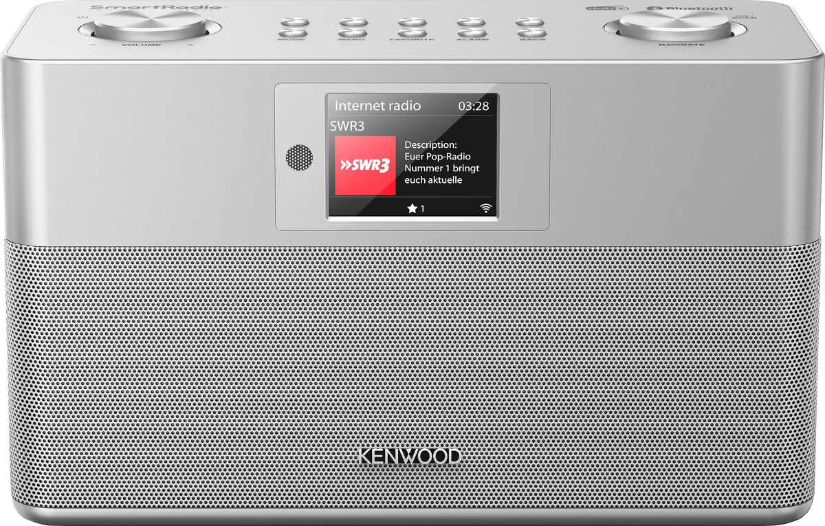 Kenwood CR-ST100S-S radioapparater Internet Digital Silver