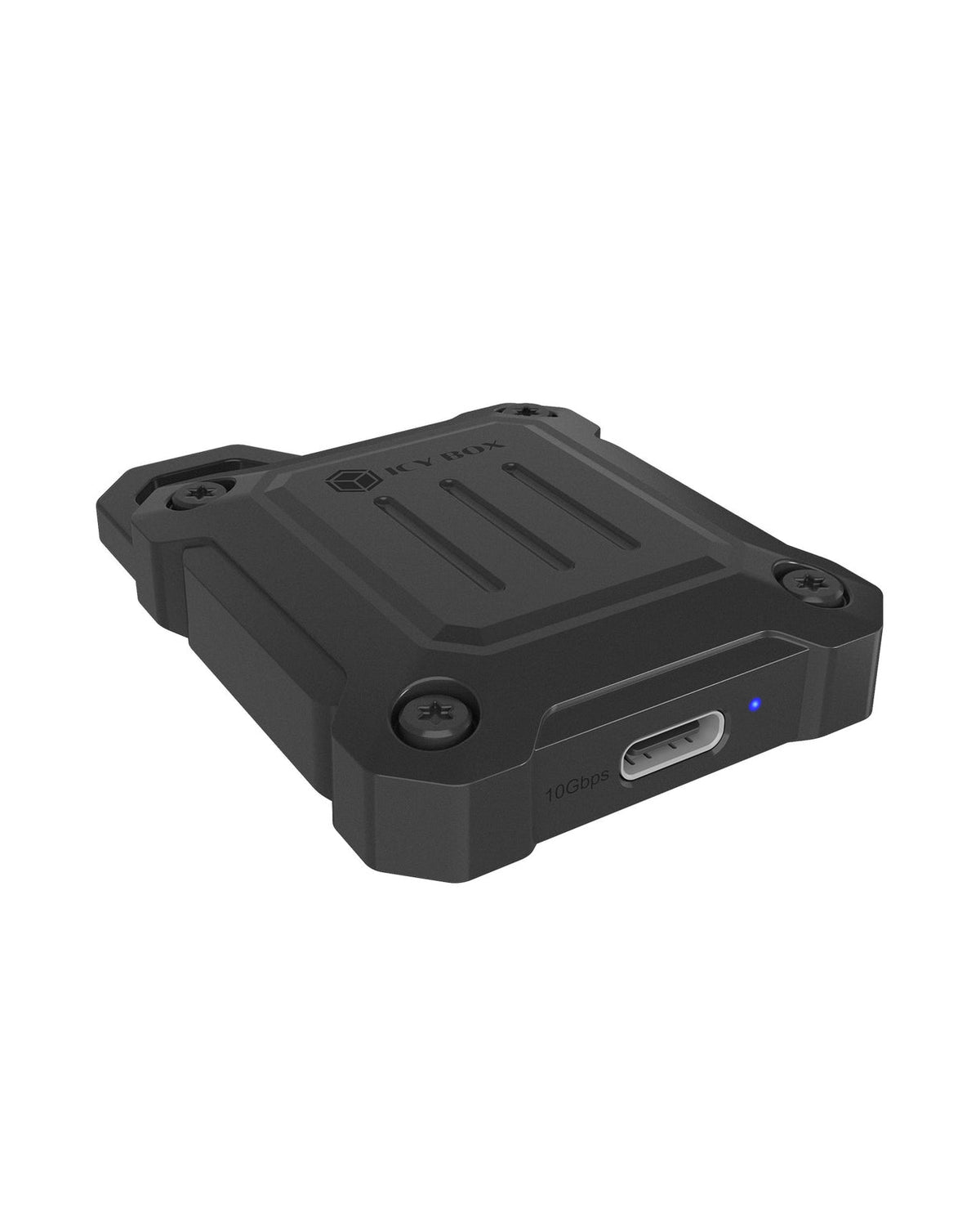 ICY BOX IB-1601MP-CU31 Hölje för lagringsenheter SSD-inkapsling Svart M.2