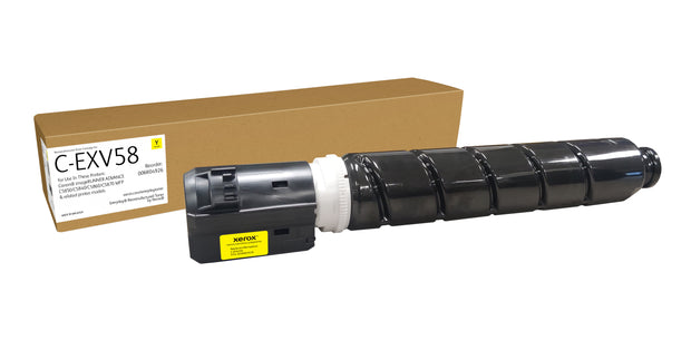 Everyday Gul Remanufactured Toner by Xerox compatible with Canon C-EXV58 (3766C002AA)