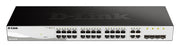D-Link DGS-1210-28 hanterad L2/L2+ 1U Svart